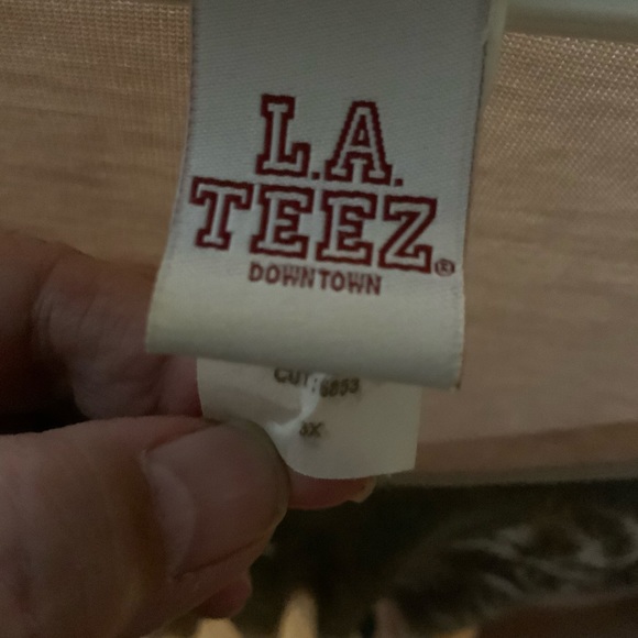 LA Tees Graphic Tiger Tunic with metallic accents - Picture 3 of 3